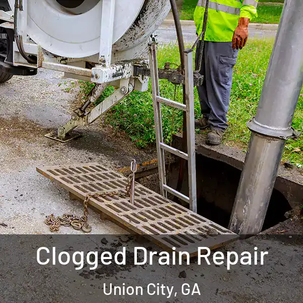  Clogged Drain Repair Union City, GA