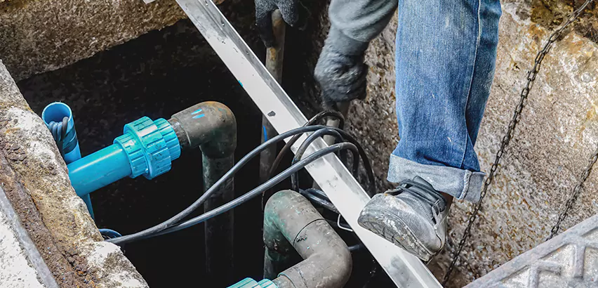 Zoeller Sewage Ejector Pump System in Union City