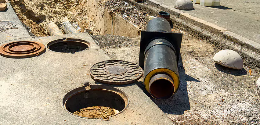 Lateral Sewer Line Replacement in Union City