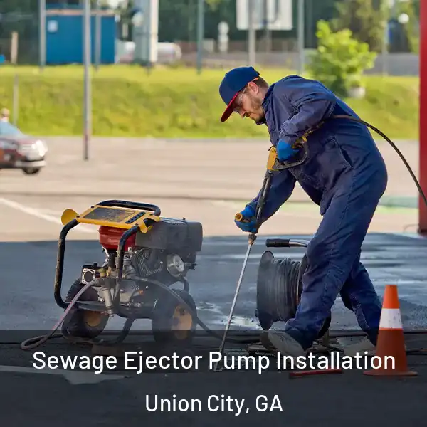  Sewage Ejector Pump Installation Union City, GA