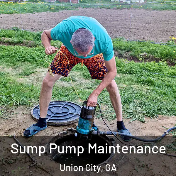  Sump Pump Maintenance Union City, GA